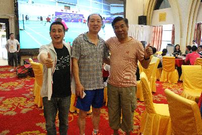 2017年第二届“华人杯”国际50后羽球达人邀请赛30日